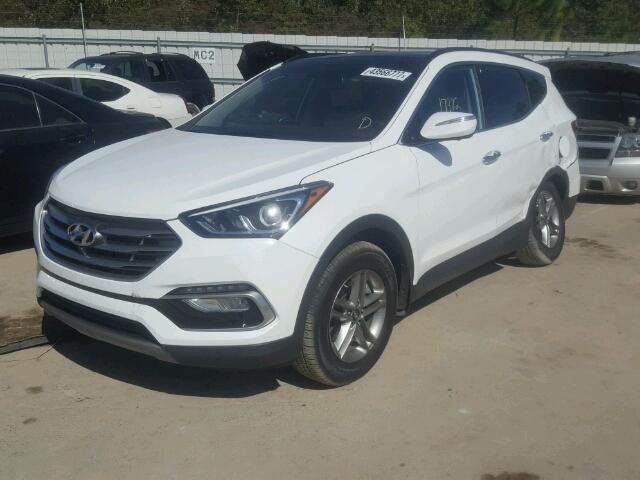 5XYZU3LB0HG485031 - 2017 HYUNDAI SANTA FE S 白色 照片 2