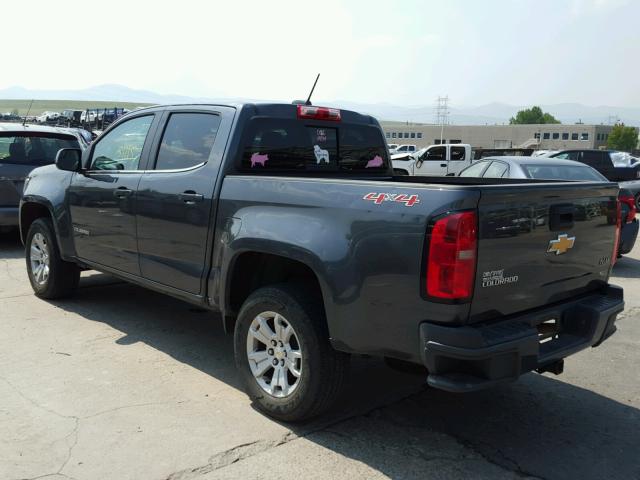 1GCGTCE3XG1155993 - 2016 CHEVROLET COLORADO L BLUE photo 3