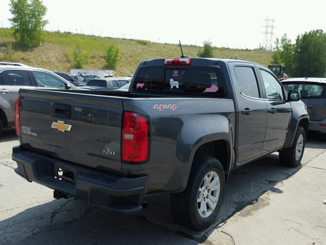 1GCGTCE3XG1155993 - 2016 CHEVROLET COLORADO L BLUE photo 4