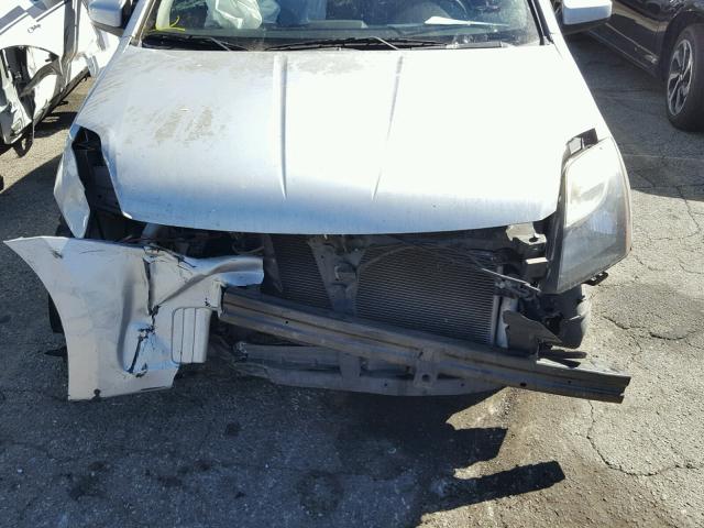 3N1AB6AP3CL700019 - 2012 NISSAN SENTRA 2.0 SILVER photo 7