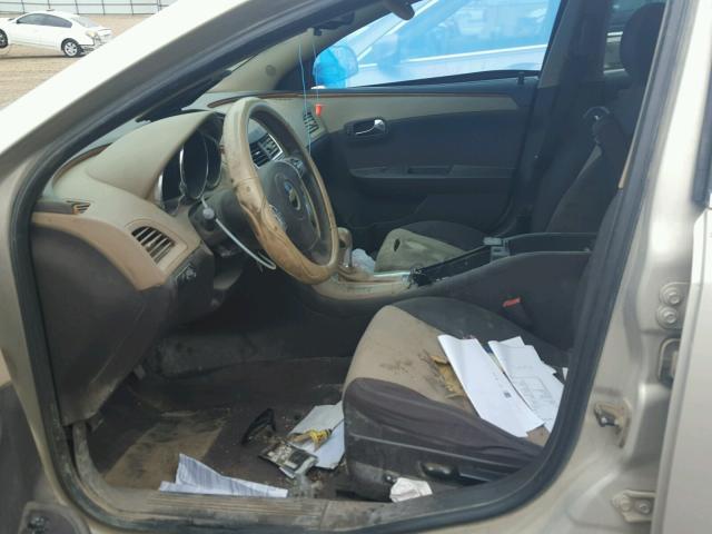 1G1ZC5E16BF290489 - 2011 CHEVROLET MALIBU 1LT ოქროსფერი ფოტო 5