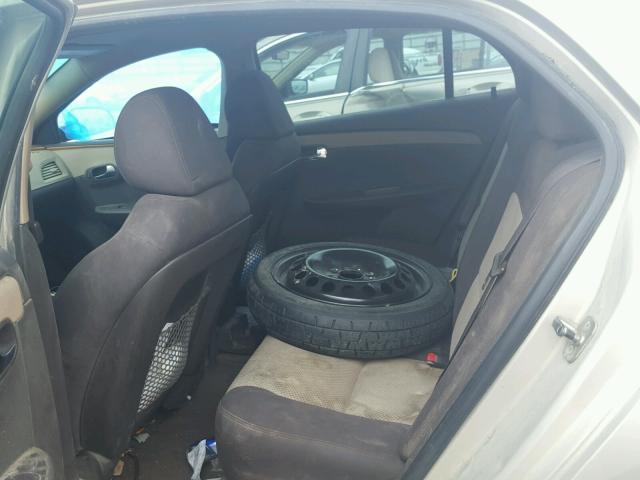 1G1ZC5E16BF290489 - 2011 CHEVROLET MALIBU 1LT ოქროსფერი ფოტო 6