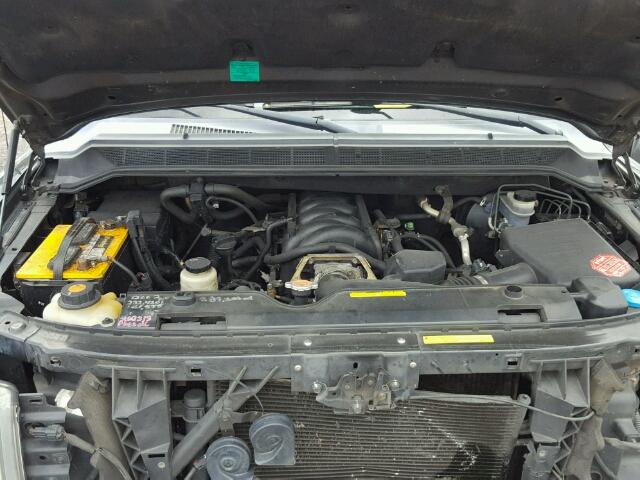 1N6BA06C98N354571 - 2008 NISSAN TITAN XE BLACK photo 7