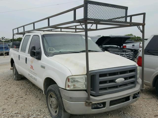 1FTSW20525EA03524 - 2005 FORD F250 WHITE photo 1