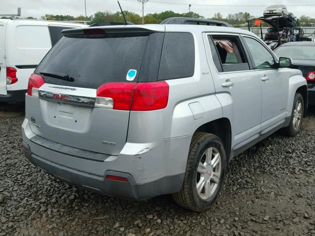 2GKFLWEK4E6210036 - 2014 GMC TERRAIN SILVER photo 4