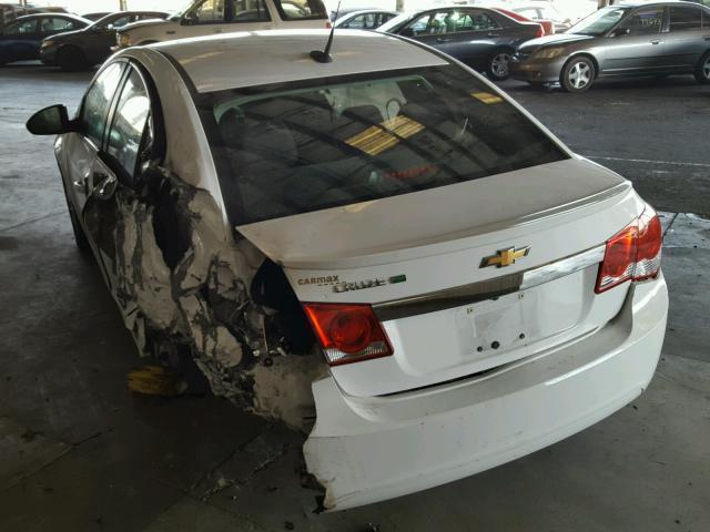 1G1PH5SB0D7284027 - 2013 CHEVROLET CRUZE ECO WHITE photo 3