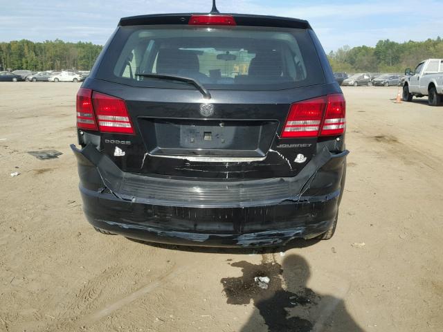 3D4PG4FB6AT228084 - 2010 DODGE JOURNEY SE BLACK photo 9