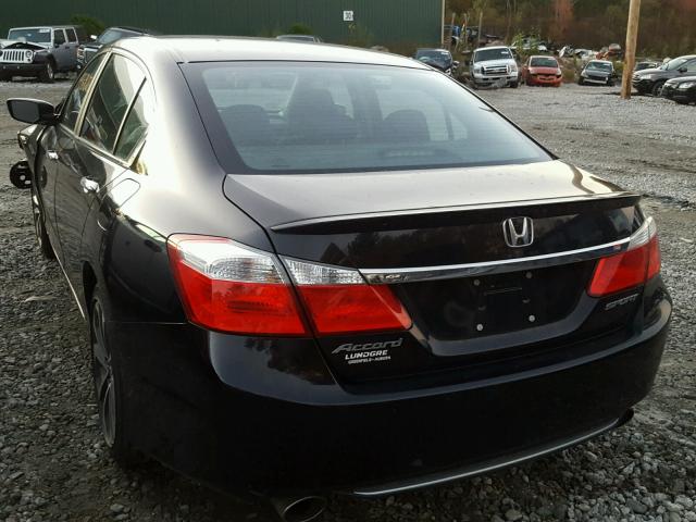 1HGCR2E56DA124097 - 2013 HONDA ACCORD SPO BLACK photo 3