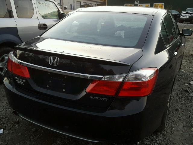 1HGCR2E56DA124097 - 2013 HONDA ACCORD SPO BLACK photo 4