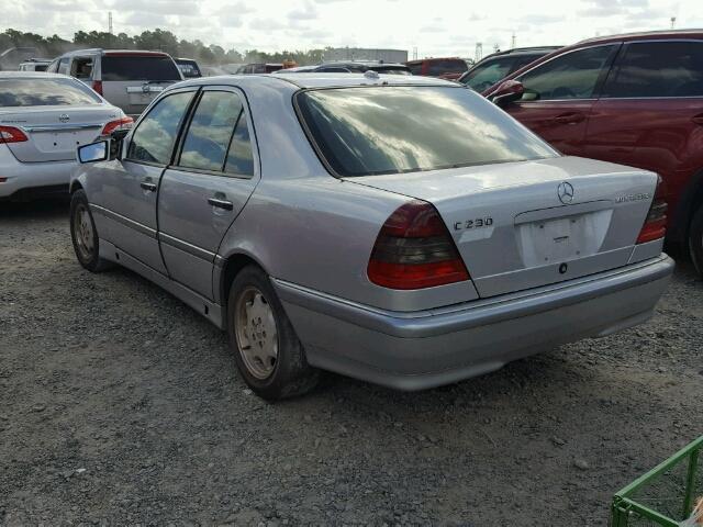 WDBHA24G9YA826448 - 2000 MERCEDES-BENZ C 230 SILVER photo 3