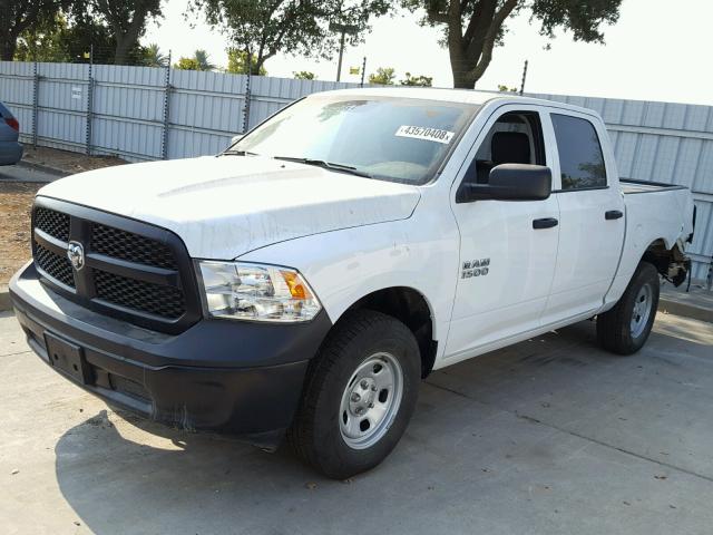 1C6RR7KG3HS538487 - 2017 RAM 1500 ST WHITE photo 2