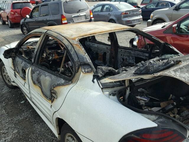 1G2NF52T2YC519798 - 2000 PONTIAC GRAND AM S 白色 照片 10