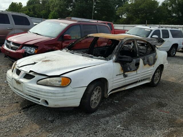 1G2NF52T2YC519798 - 2000 PONTIAC GRAND AM S 白色 照片 2