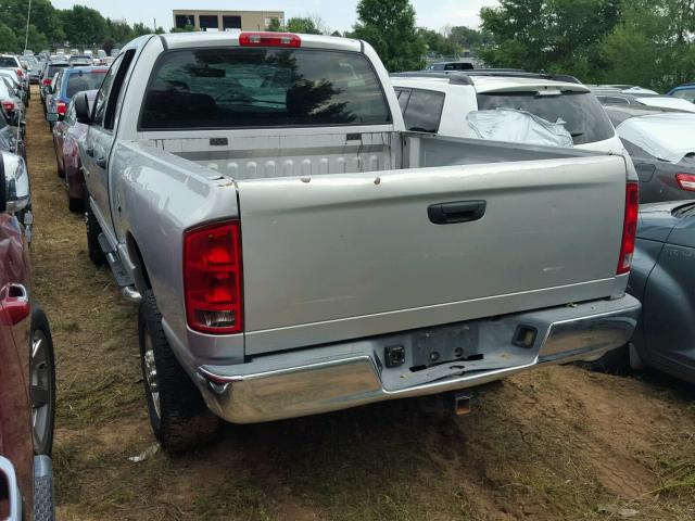 1D7KU28D74J177635 - 2004 DODGE RAM 2500 S SILVER photo 3