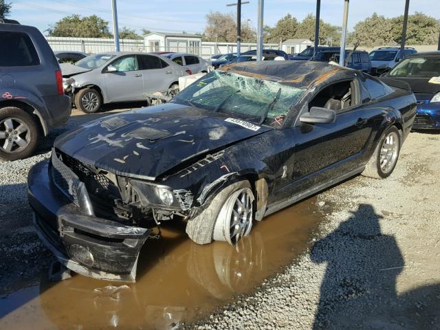 1ZVHT88S385197305 - 2008 FORD MUSTANG SH BLACK photo 2