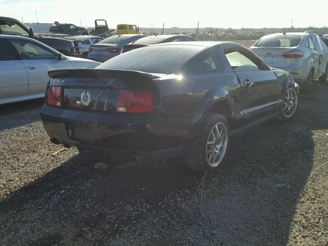 1ZVHT88S385197305 - 2008 FORD MUSTANG SH BLACK photo 4