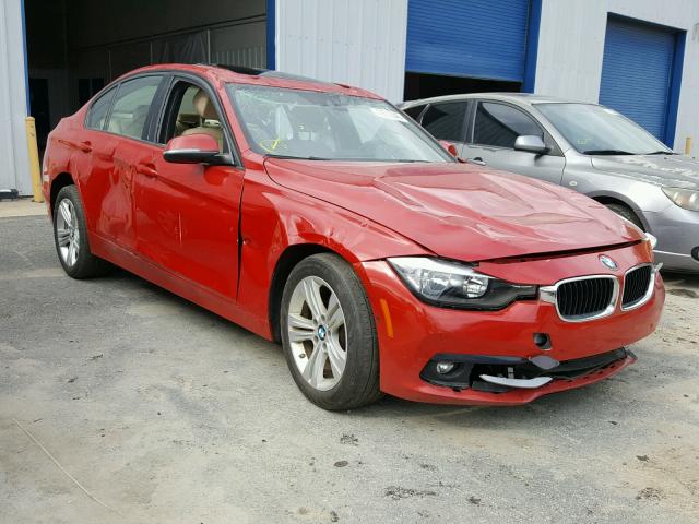 WBA8E3G55GNT78770 - 2016 BMW 328 XI SUL RED photo 1
