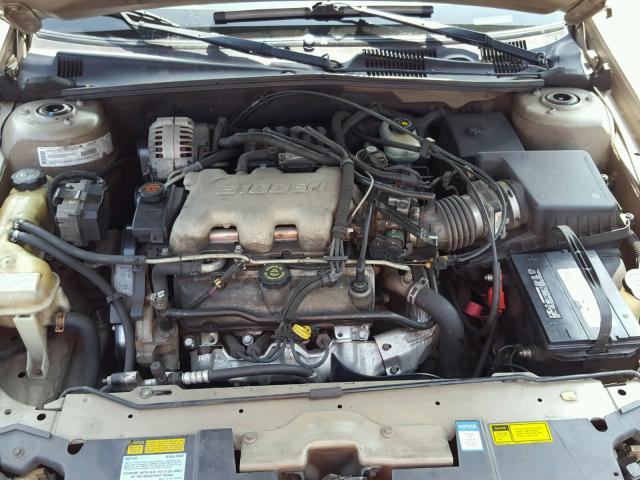 1G1NE52J316195240 - 2001 CHEVROLET MALIBU LS Qızıl foto 7