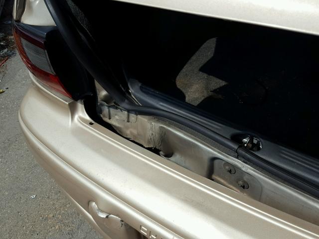 1G1NE52J316195240 - 2001 CHEVROLET MALIBU LS Qızıl foto 9