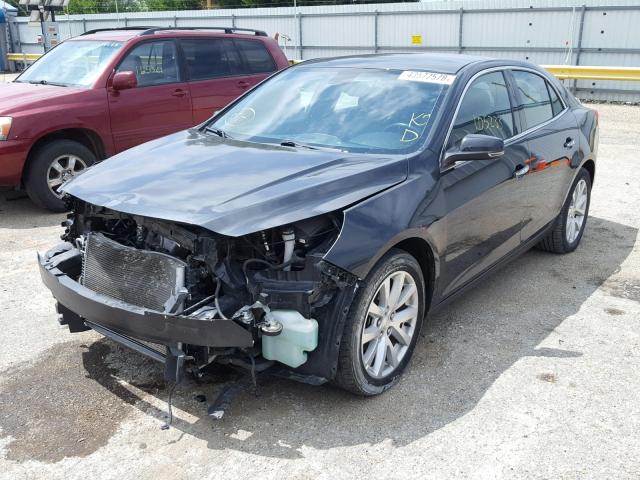 1G11H5SL0EF228322 - 2014 CHEVROLET MALIBU LTZ 灰色 照片 2