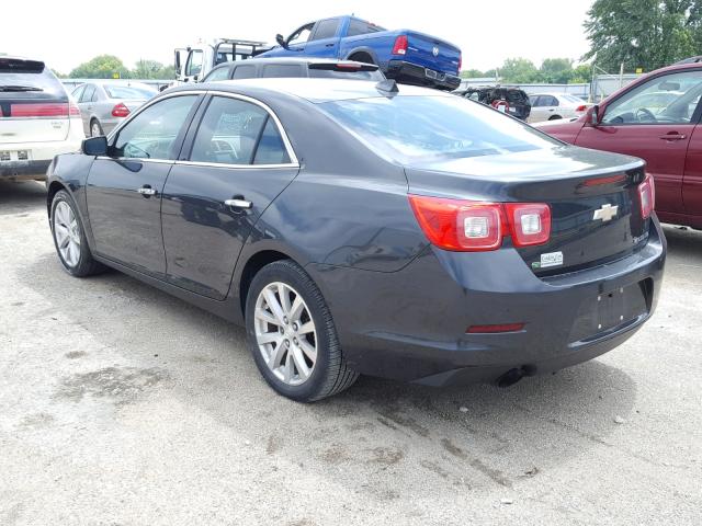 1G11H5SL0EF228322 - 2014 CHEVROLET MALIBU LTZ 灰色 照片 3