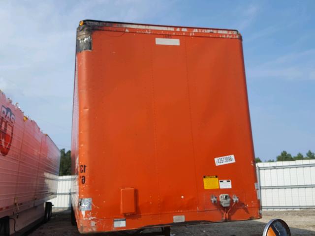 1H2V05327RE042429 - 1994 FRUEHAUF TRAILER ORANGE photo 2