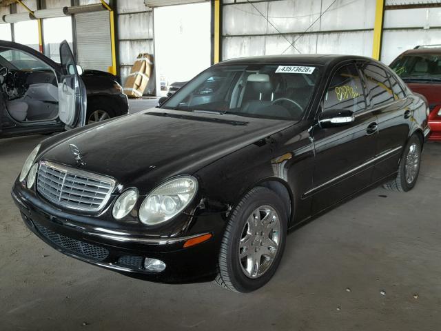 WDBUF26J85A629940 - 2005 MERCEDES-BENZ E 320 CDI BLACK photo 2