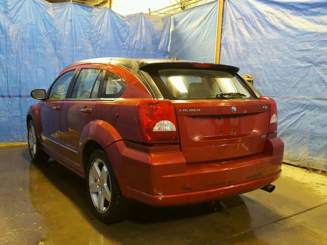 1B3HE78K17D391313 - 2007 DODGE CALIBER R/ RED photo 3