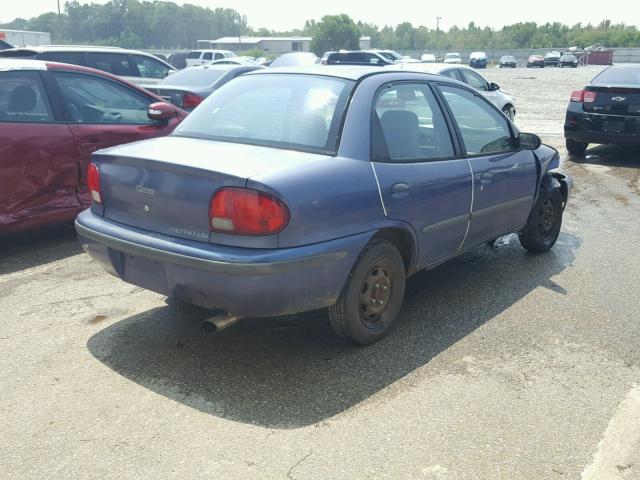 2C1MR5293S6716138 - 1995 GEO METRO BASE BLUE photo 4