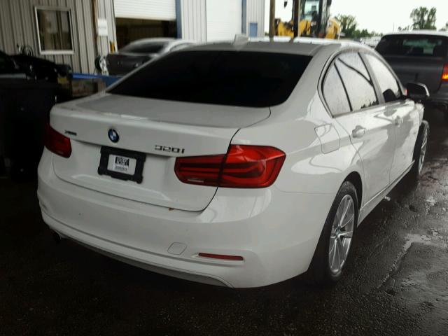 WBA8E5G56HNU22790 - 2017 BMW 320 XI WHITE photo 4