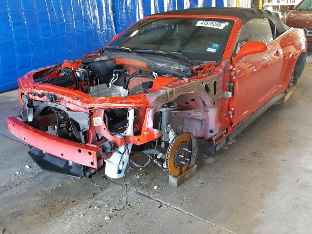 2G1FZ3DP0D9802013 - 2013 CHEVROLET CAMARO ZL1 红色 照片 2
