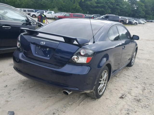 JTKDE177760117670 - 2006 TOYOTA SCION TC 蓝色 照片 4