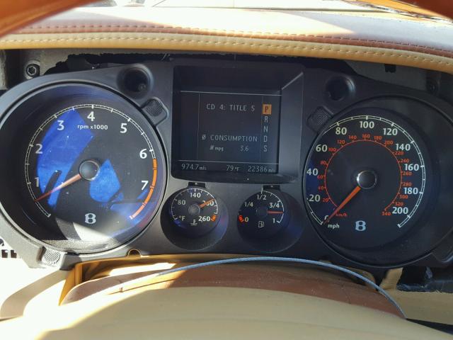 SCBDR33WX8C052130 - 2008 BENTLEY CONTINENTA WHITE photo 8