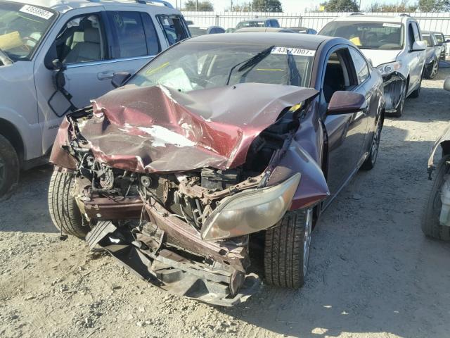 JTKDE177360136166 - 2006 TOYOTA SCION TC MAROON photo 2