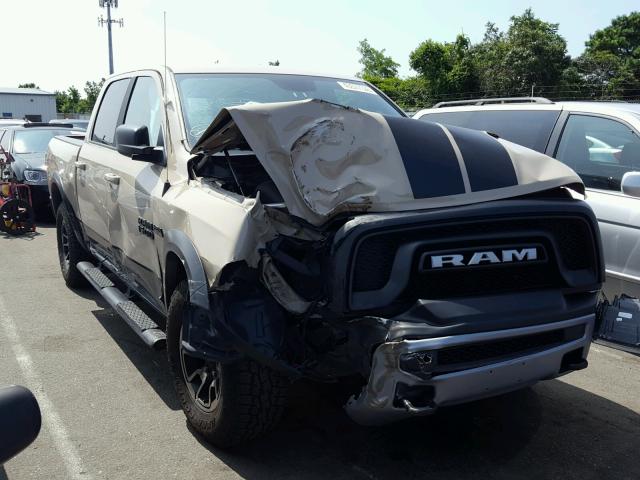 1C6RR7YT8HS643725 - 2017 RAM 1500 REBEL კრემისფერი ფოტო 1