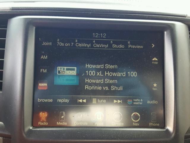 1C6RR7YT8HS643725 - 2017 RAM 1500 REBEL კრემისფერი ფოტო 9