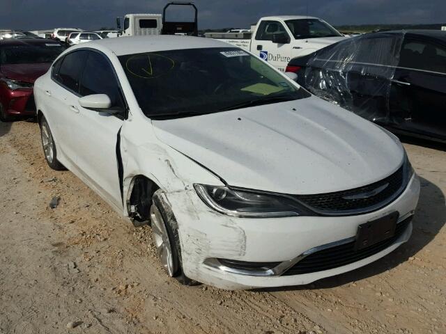 1C3CCCAB0GN115849 - 2016 CHRYSLER 200 LIMITE WHITE photo 1