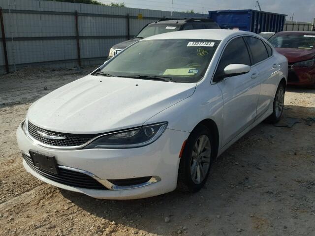 1C3CCCAB0GN115849 - 2016 CHRYSLER 200 LIMITE WHITE photo 2