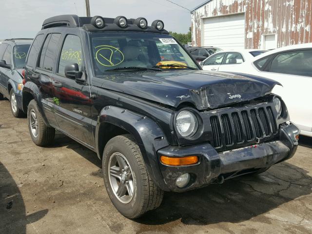 1J4GL38K73W583952 - 2003 JEEP LIBERTY RE BLACK photo 1