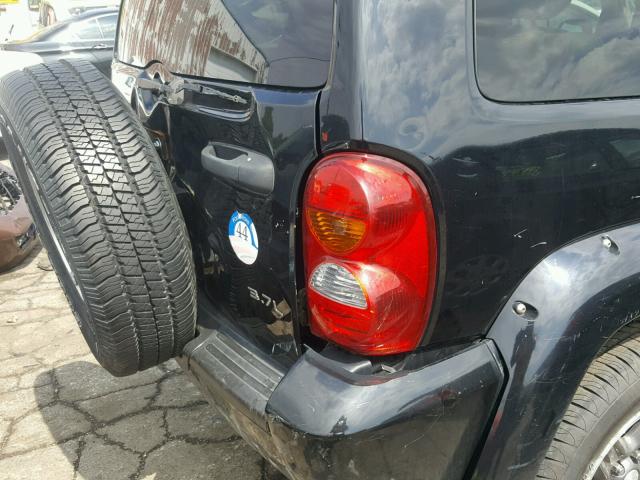 1J4GL38K73W583952 - 2003 JEEP LIBERTY RE BLACK photo 9