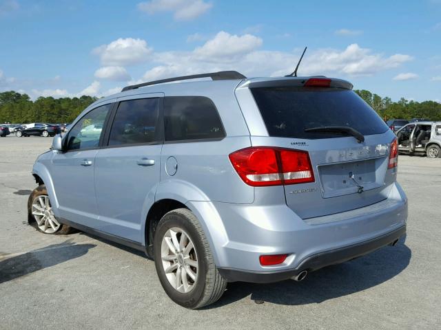 3C4PDCBGXDT677368 - 2013 DODGE JOURNEY SX BLUE photo 3