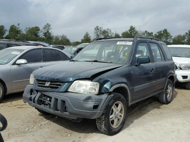 JHLRD1866WC048610 - 1998 HONDA CR-V EX GREEN photo 2