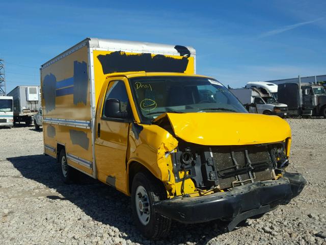 1GD072CA6E1908168 - 2014 GMC SAVANA CUT YELLOW photo 1