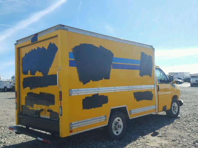 1GD072CA6E1908168 - 2014 GMC SAVANA CUT YELLOW photo 4