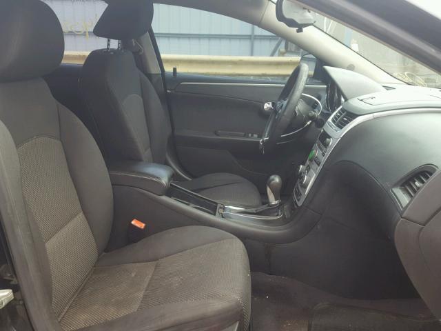 1G1ZC5EB7AF161409 - 2010 CHEVROLET MALIBU 1LT BLACK photo 5