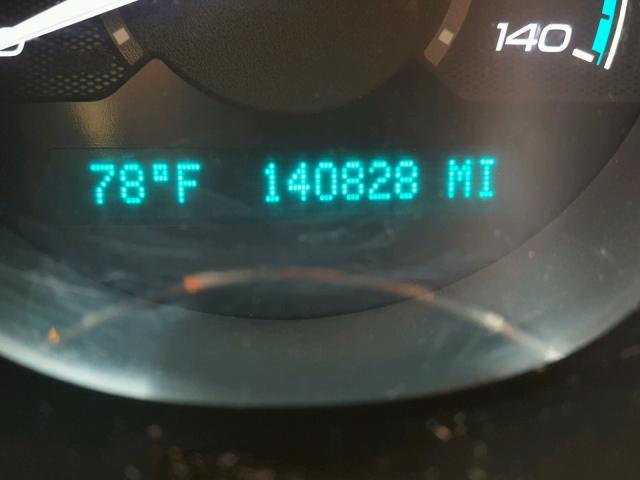 1G1ZC5EB7AF161409 - 2010 CHEVROLET MALIBU 1LT BLACK photo 8