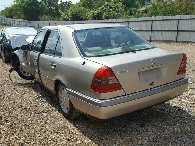 WDBHA23E0VA509914 - 1997 MERCEDES-BENZ C 230 TAN photo 3