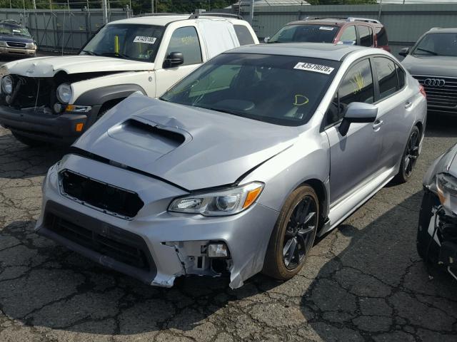 JF1VA1C62J9812556 - 2018 SUBARU WRX PREMIU SILVER photo 2