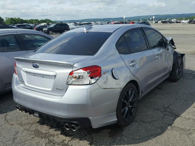 JF1VA1C62J9812556 - 2018 SUBARU WRX PREMIU SILVER photo 4