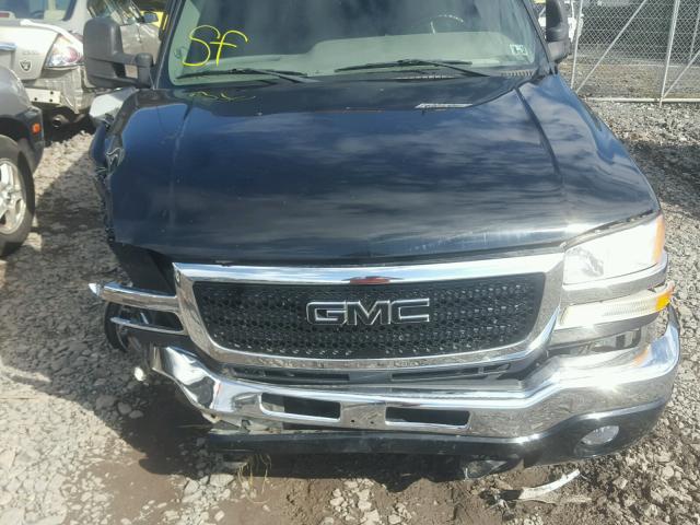 1GTHK23D86F197741 - 2006 GMC SIERRA BLACK photo 7